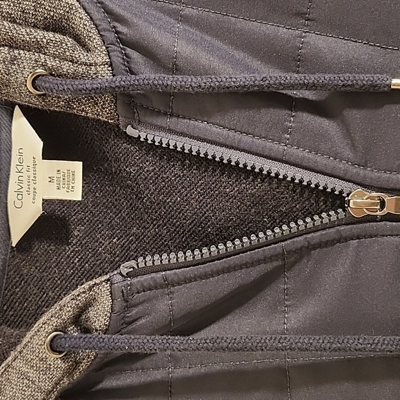 Calvin Klein men's hooded jacket sz med - Picture 5 of 8